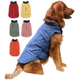 Dog Winter Coat (Option: Blue-M)